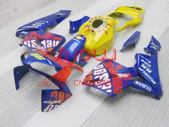 

Red Blue Yellow Injection mold FOR CBR600RR F5 2003 2004 CBR 600 RR 03 04 CBR600 ABS fairing kit Free shipp + free windscreen