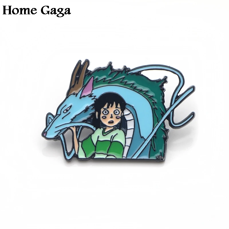 Homegaga цинковый галстук Мультяшные забавные булавки рюкзак одежда броши для