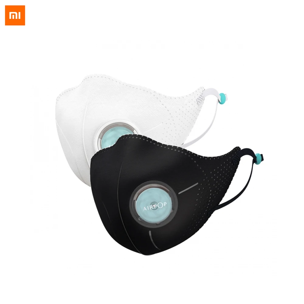 

Xiaomi Mijia Airpop Light 360 Degree Air Wear Face Masks PM2.5 Anti-haze Adjustable Ear Hanging Double Protection for Smart home