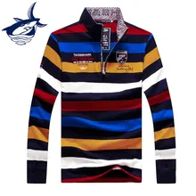 Brand Tace Shark Mens Pullover Sweaters Autumn And Winter Casual knitwear Male Pullovers Half Turtleneck Classic