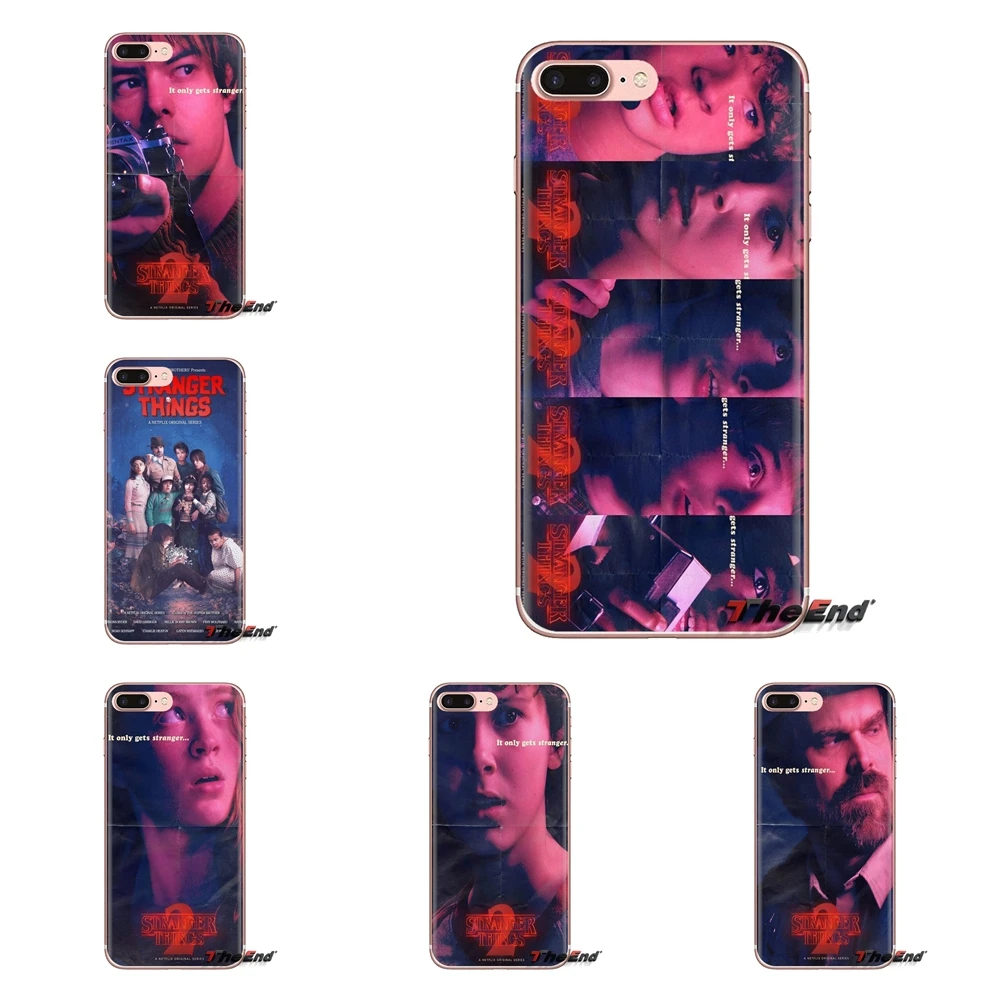 

For Oneplus 3T 5T 6T Nokia 2 3 5 6 8 9 230 3310 2.1 3.1 5.1 7 Plus 2017 2018 Soft Transparent Shell Cases STRANGER THINGS Season