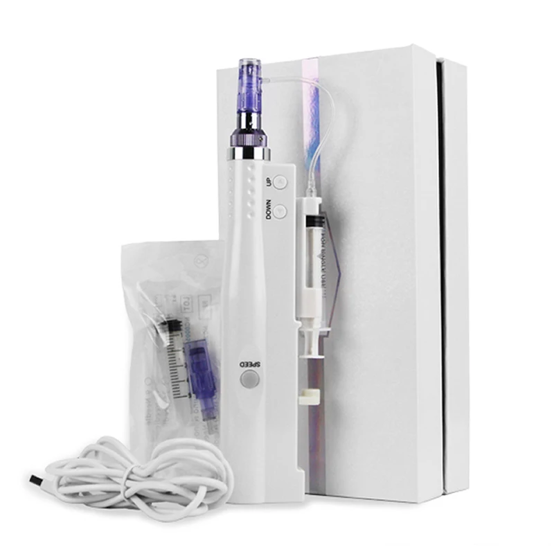 

Needle-free Portable Skin injector water mesotherapy mesogun Vital Acid injection microneedle reduce sagging skin device