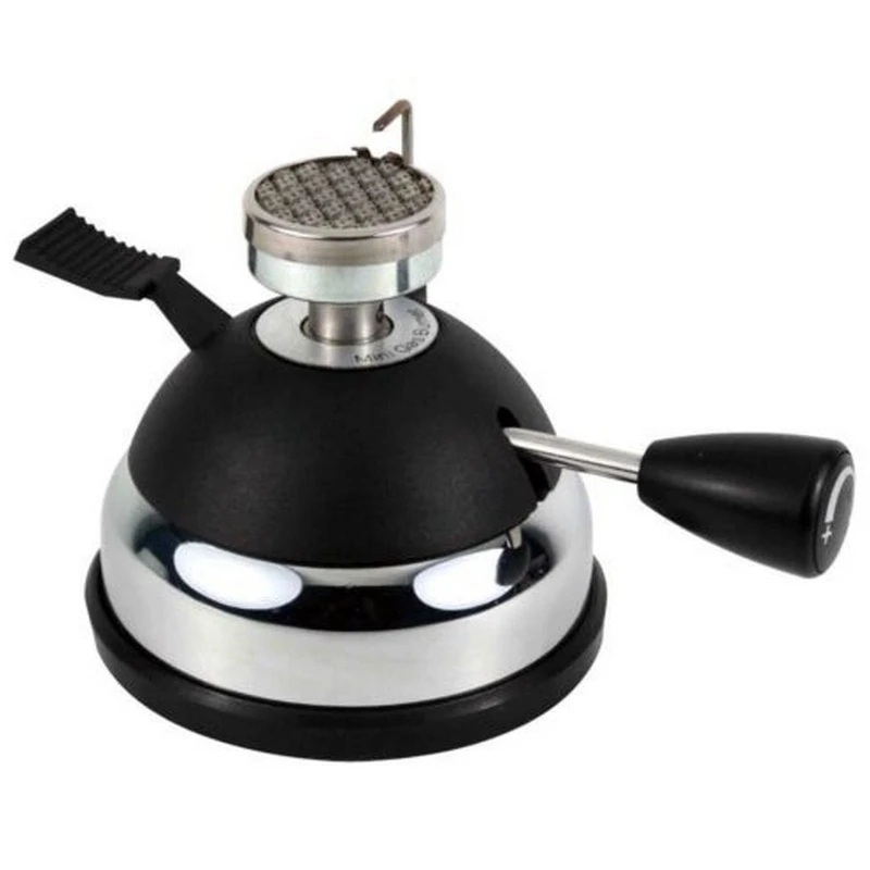 Новая миниатюрная газовая горелка Ht-5015Pa мини настольный Бутан Горелка нагреватель для кофеварка с сифоном или чая портативная газовая плита, мини с - Цвет: Silver
