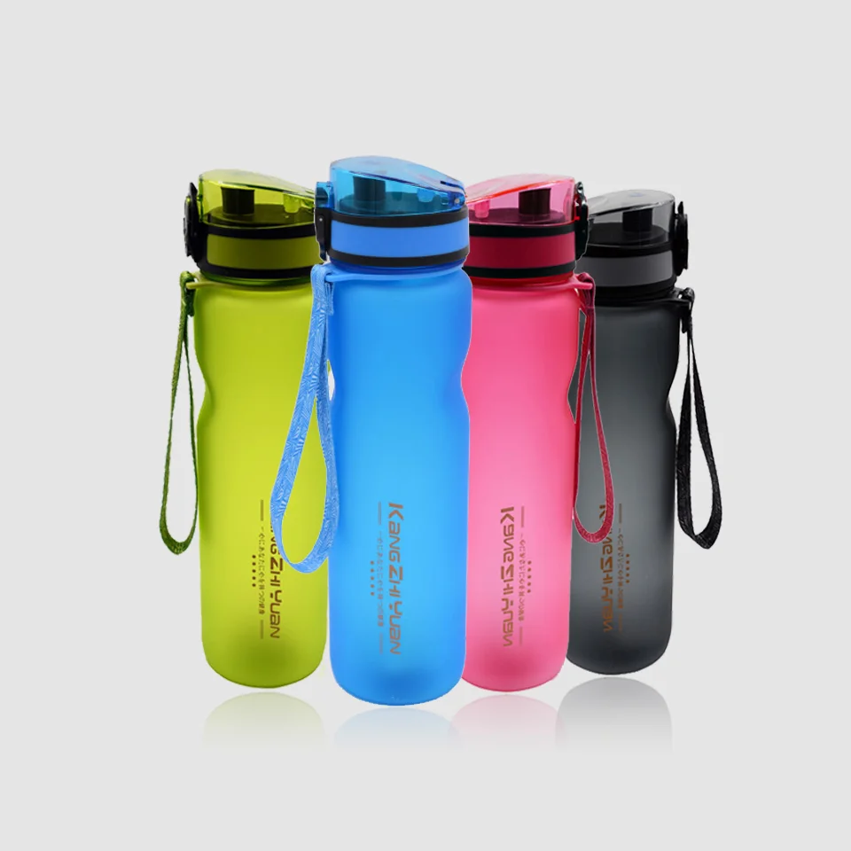 Plastic Sport Water Bottles Drinking Bottle 1000M My Water Bottle Portable Outdoor Tour Tea Infuser Tumbler Shaker Bottles
