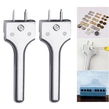 Магнитная пряжка установка инструмент Кожа DIY ремесло Регулируемая прочная вилка удар XH8Z