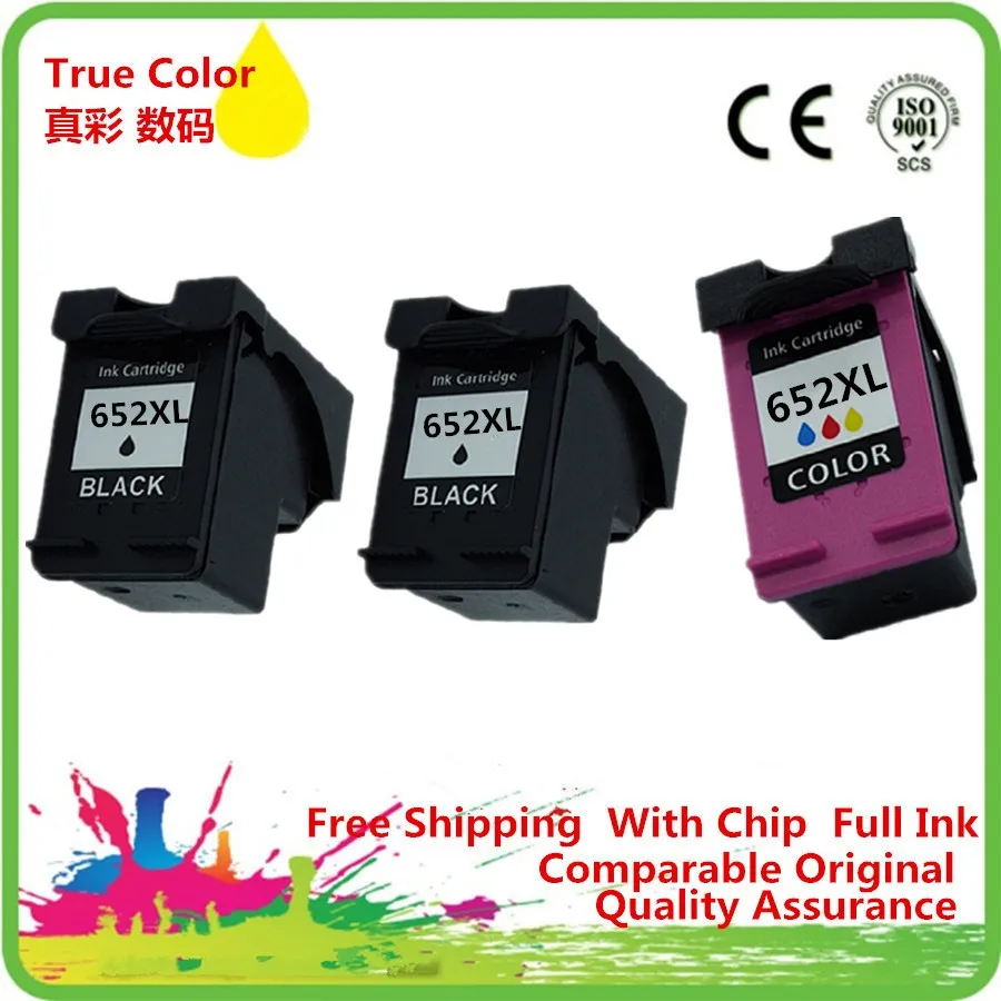 

Ink Cartridges Remanufactured For HP 652 652XL HP652 HP652XL Deskjet 1115 1118 2135 2136 2138 3635 3636 3835 4535 4536 4538 4675