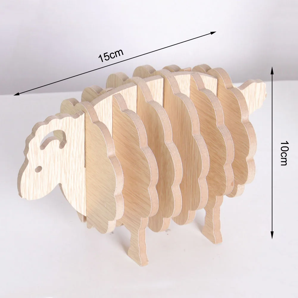7 шт./компл. гаджеты Настольный коврик подставки коврик коврики для кофейных чашек Кухня аксессуары деревянной Овцы настольные декоративные коврики колодки