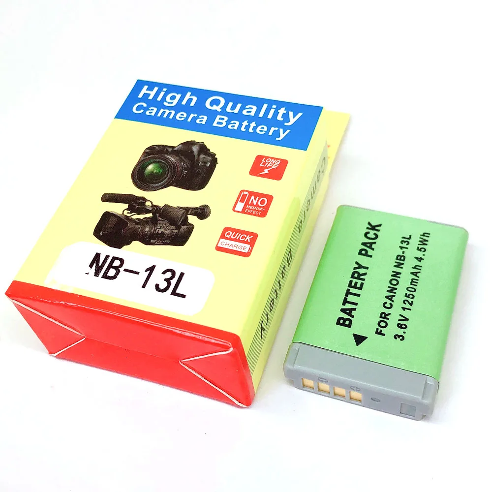 

NB-13L Battery For Canon G5X G5 X G9X G9 X G7X G7 X Mark II MarkII Mark2 PM165 SX620 SX720 SX730 HS NB 13L battery NB 13L