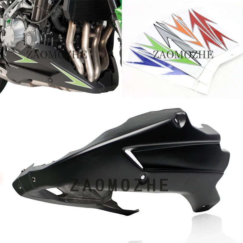 Для Kawasaki Z900 мотоциклетные Bellypan живот Пан двигателя спойлер обтекатель Aftermarket ABS пластик Body Frame комплект низкая Панель