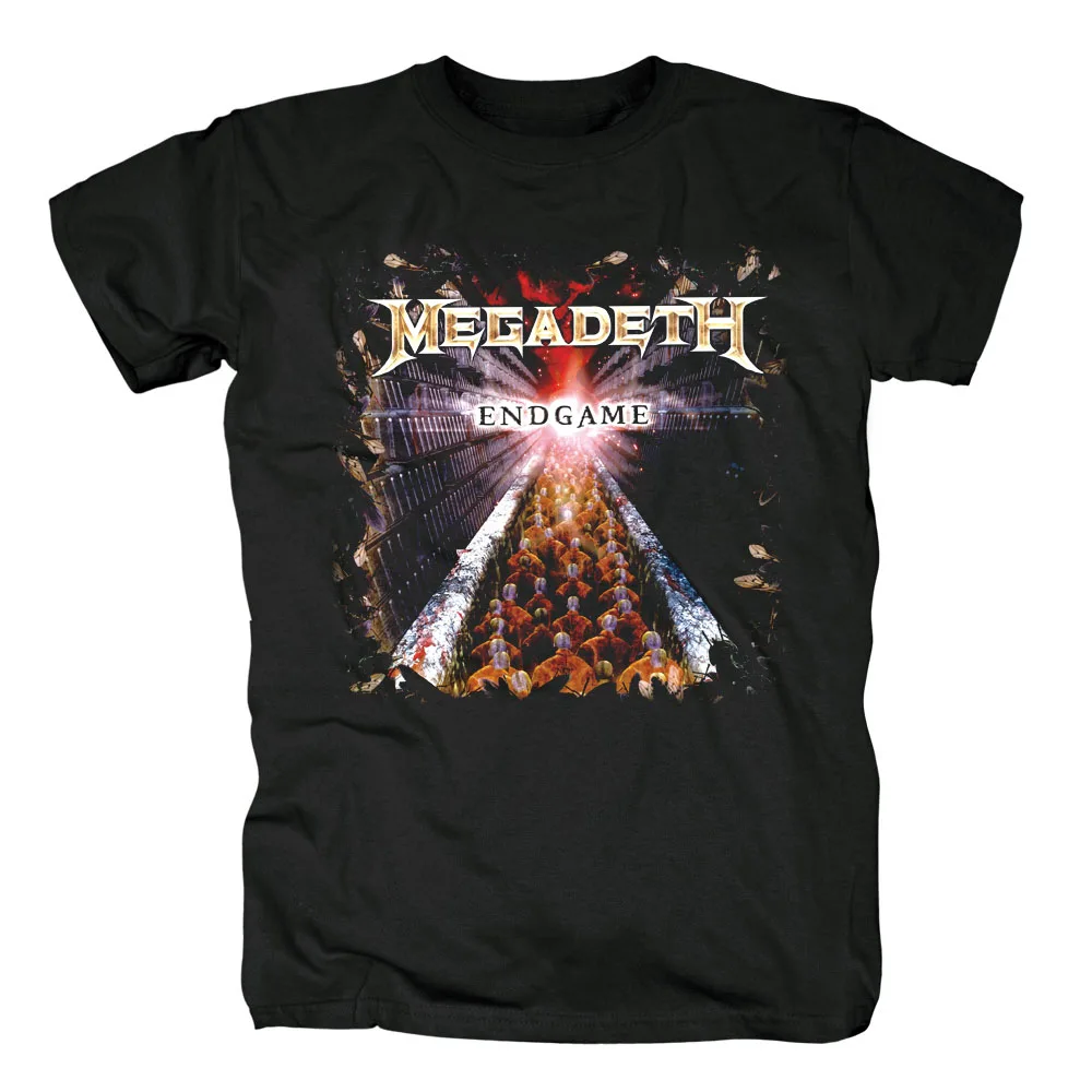 Bloodhoof Megadeth vic от icarosteel speed metal черная новая футболка Азиатский размер - Цвет: style2