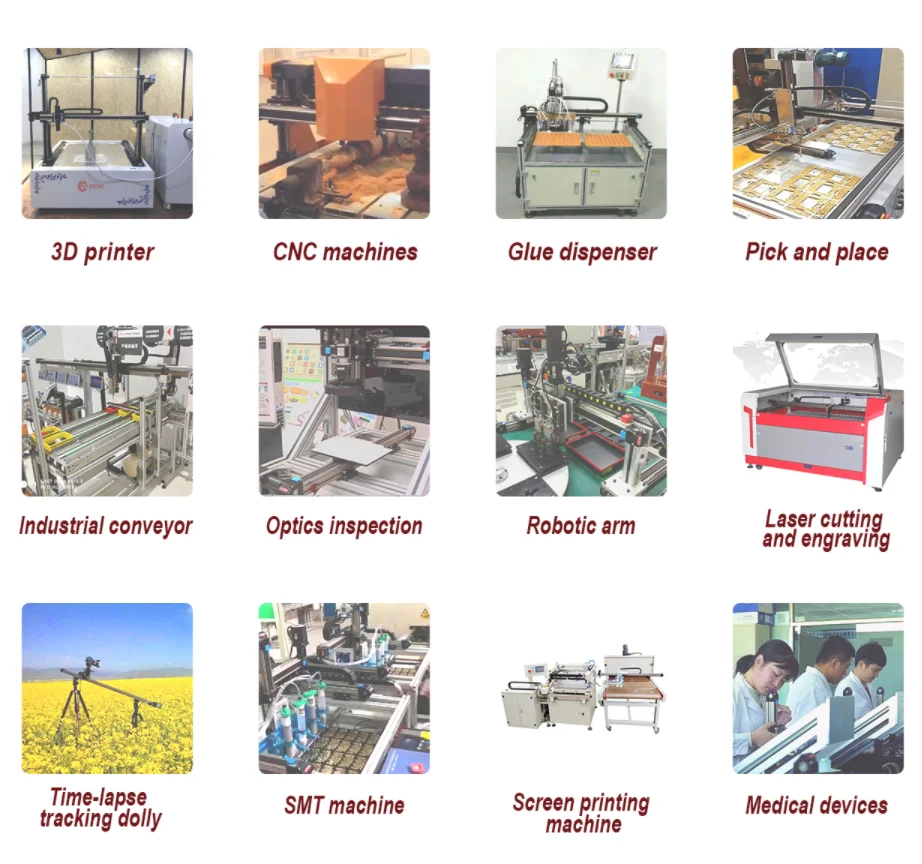linear guide rails gantry robot