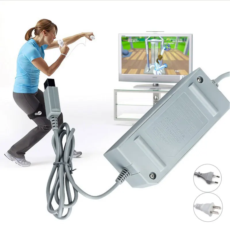 

1Pc Charger AC to DC Adapter DC12V 3.7A Output for WII Host Game Console EU Plug GDeals