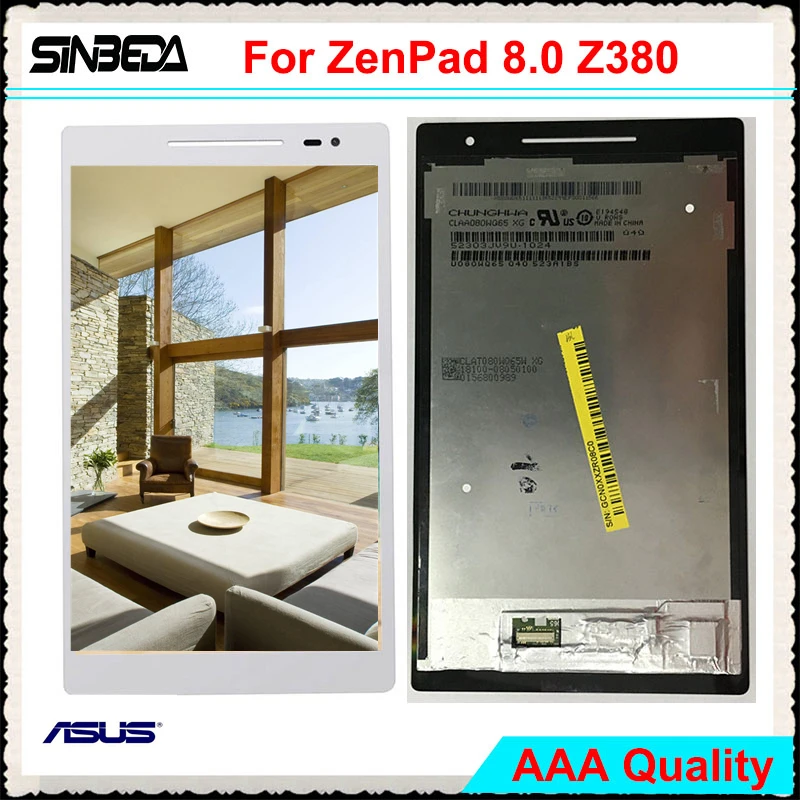 

Original LCD For ASUS ZenPad 8.0 Z380 Z380C Z380KL Z380m LCD Screen Display + Touch Screen Digitizer Assembly+Frame