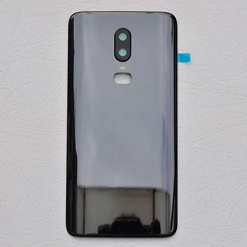 ZUCZUG стеклянный задний корпус для Oneplus 6 Six 1+ 6 крышка батареи чехол с объективом камеры+ логотип