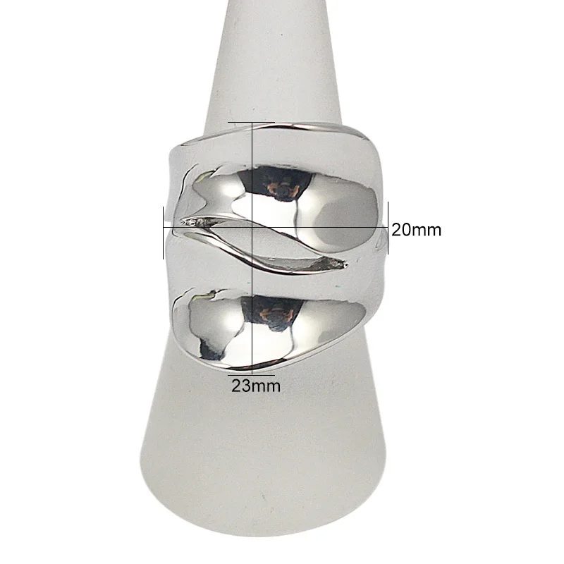 Top Costume Jewelry Party Holiday Create Big Cocktail Ring Female For finger nail Rings For Women Fashion Jewelry Nickel Free