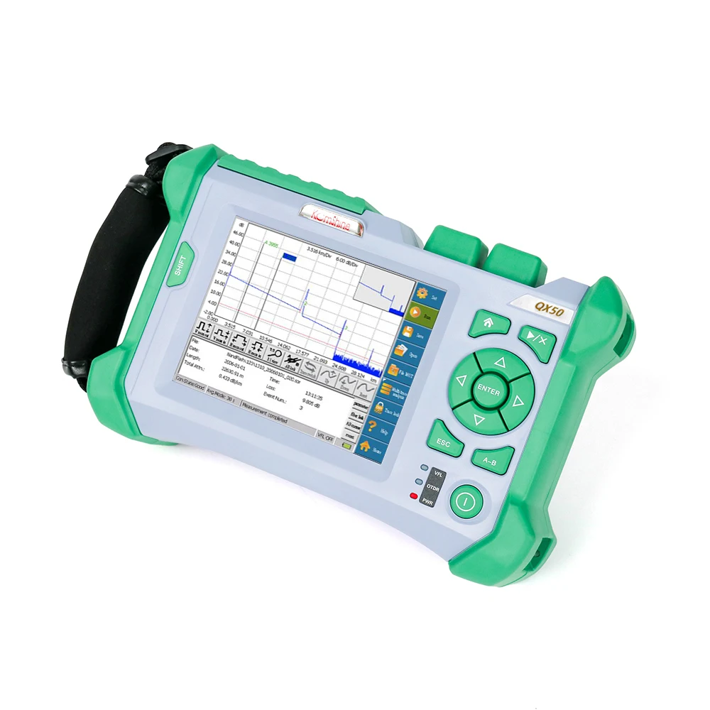 FedEx Digtial оптического волокна SM OTDR тестер 1310/1550nm 32/30dB с 5 МВт прибор для визуального определения повреждения прибор для тестирования