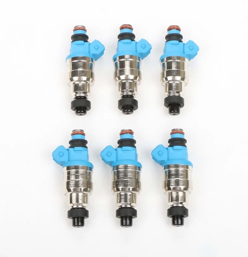 MOSTPLUS Set 6 Fuel Injectors 750cc for Toyota 7MGE 7MGTE 1JZ 1JZGTE