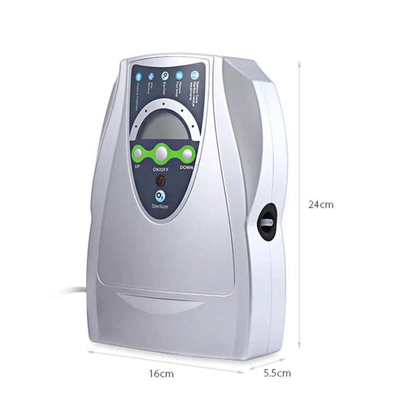 

Ozone Generator Air Purifier Household Portable Ozone Disinfector For Fruit Vegetable Air Water Sterilization