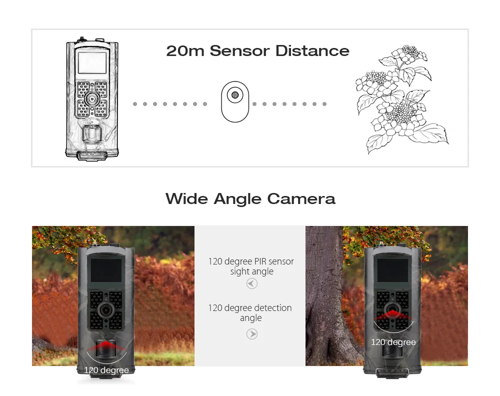 SUNTEKCAM HC-700G охотничья камера наблюдение за дикой природой слежения игра камера 3g фотоловушка с антенной 16MP Trail камера Видео Скаутинг фото ловушка