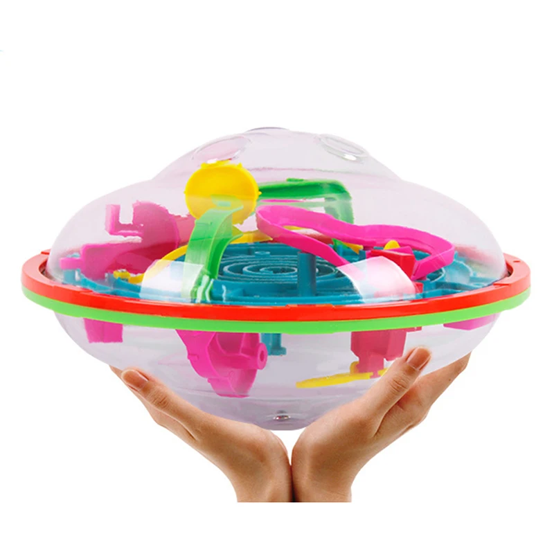 

Ball Maze Puzzle,99 Steps 3d Magic Intellect Maze Cube Ball Puzzle,Kids Educational Games For Children Toys,Ball Maze Game
