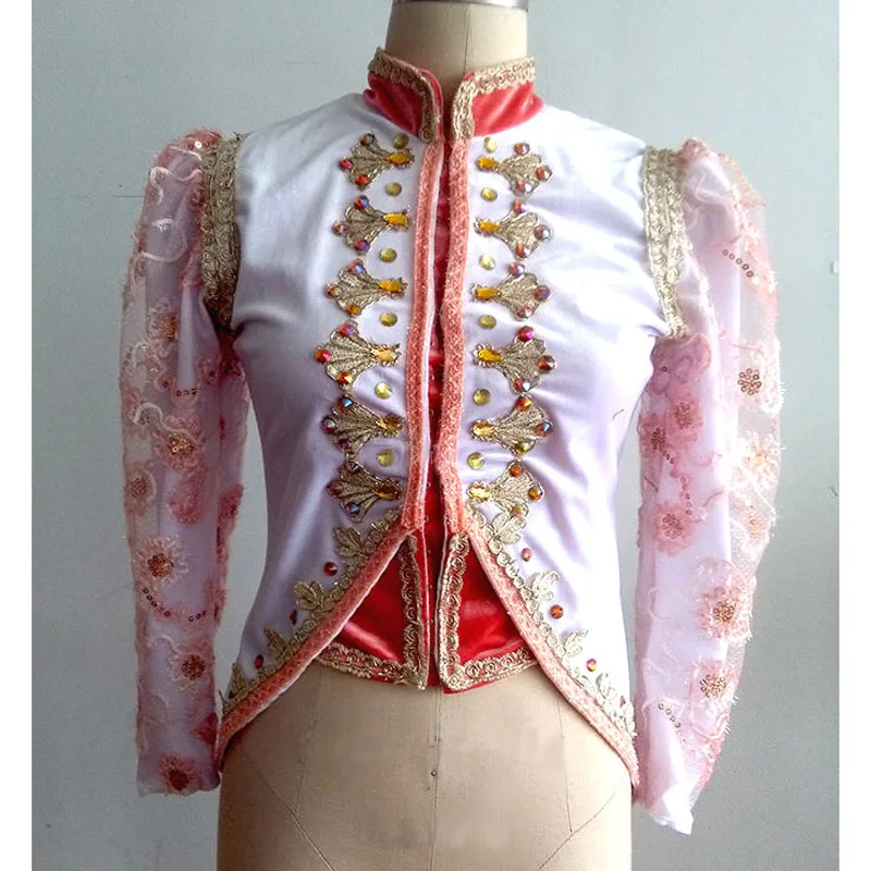 Custom Made Male Prince Ballet Vest Choose Color Arabesque Life