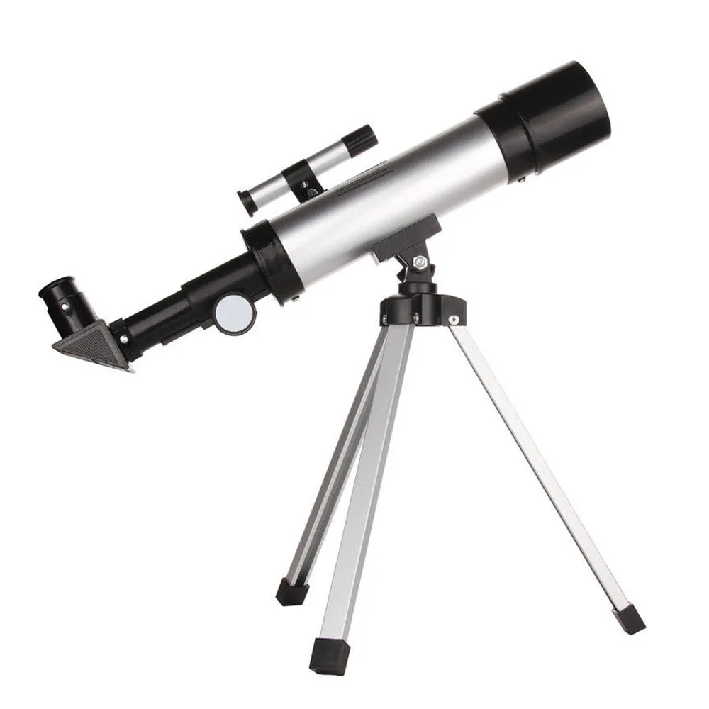 360x50mm Astronomical Telescope Tube Refractor Monocular Spotting Scope w/Tripod Travel Scope with Portable Tripod Lever 5.29