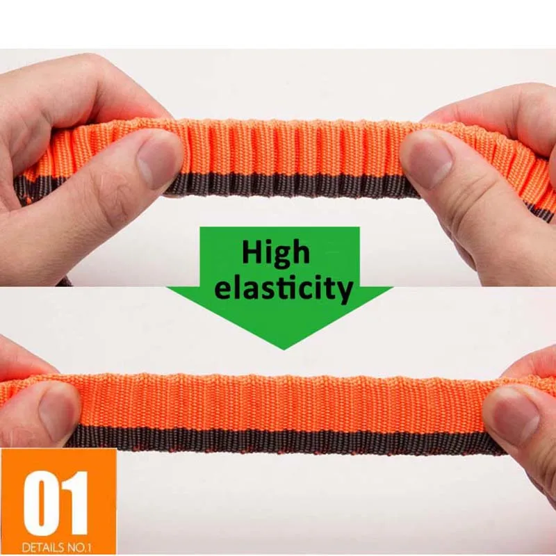 Comprar Truelove perro corriendo correa de arnés de mano cintura ajustable Nylon elástico retráctil para perros para correr trotar caminar