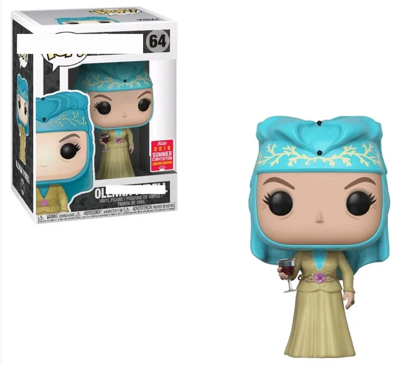 

POP NEWEST Game of Thrones 8 Cute Olenna Redwyne with Original Box PVC Figure Model Dolls Toys Birthday Gift For Children