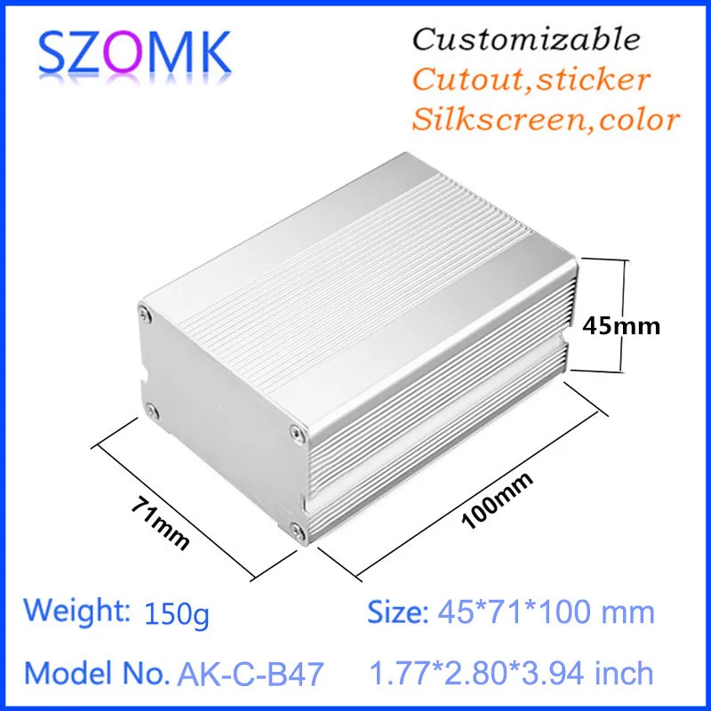 aluminum extrusion case szomk aluminum project box electronics enclosure for pcb aluminum amplifier housing box extruded junction box aluminum diy box pcb control enclosure electrical gps tracker outlet boxes   (5).jpg