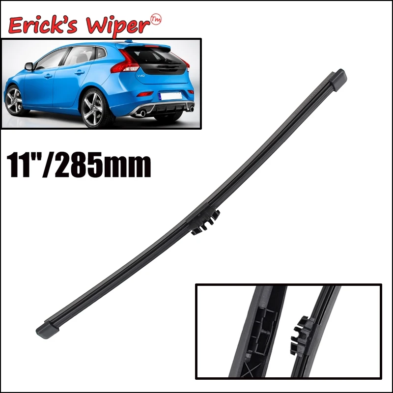 

Erick's Wiper 11" Rear Wiper Blade For Volvo V40 Cross Country 2012 - 2019 Windshield Windscreen Tailgate Window Rain Brush