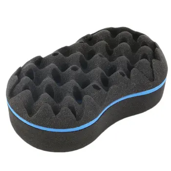 

Double Barber Hair Brush Oval Sponge Locking Coil Afro Curl Wave Drop Shipping Wholesale