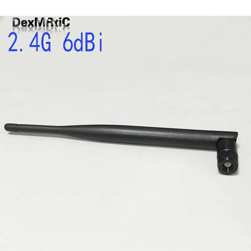 

1piece Wifi Antenna 2.4G antenna 6dbi high gain with Omni RP-SMA connector 190mm Wireless WLAN router antenna