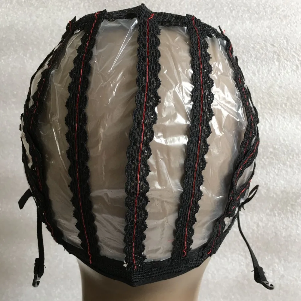 5 PCS Black Wig Making Cap Machine Wig Net Wig Mesh Hair Net Wig Caps 4