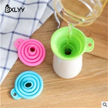 BXLYY1pc портативная Мини силиконовая Складная воронка инструмент для украшения торта для кухонных гаджетов аксессуары для украшения дома сад. 7z