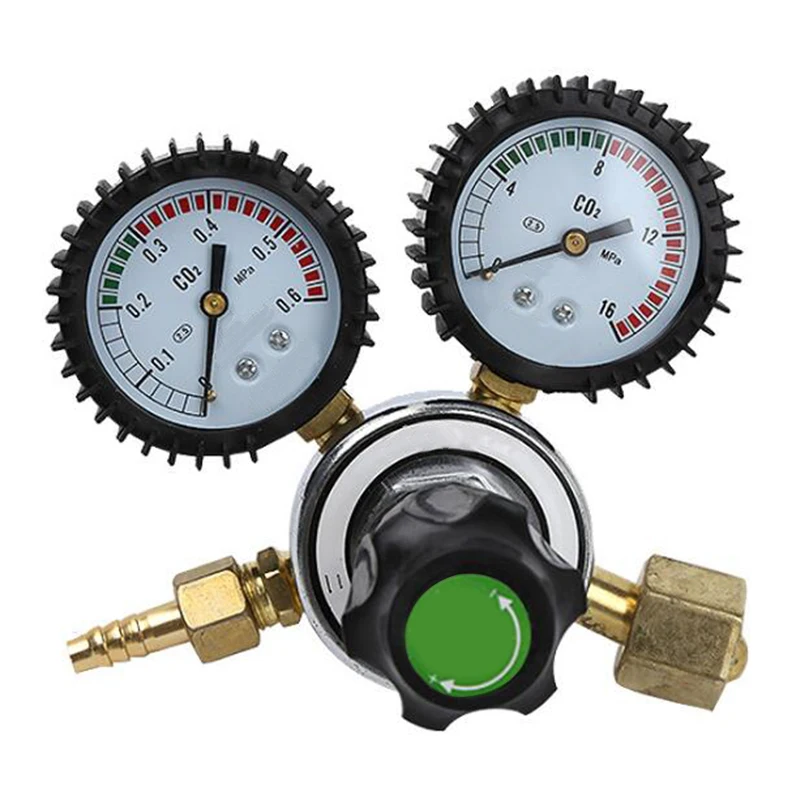 

Carbon dioxide regulator does not heat table pressure reducing valve
