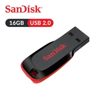 SanDisk USB флеш-накопитель Cruzer Blade U диск CZ50 16 ГБ флеш-накопители USB 2,0 карта памяти SDCZ50