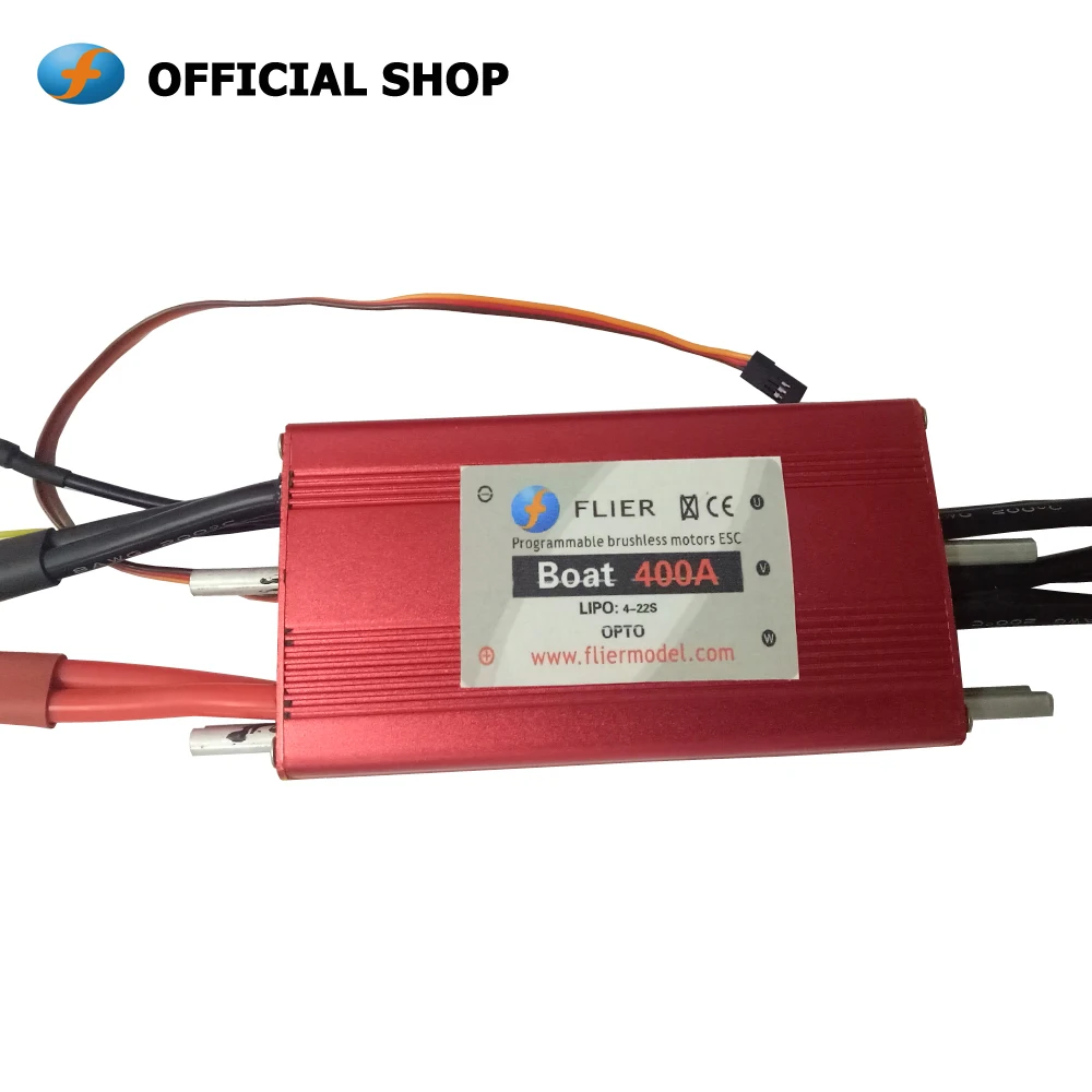 

Flier brushless 22S 400A ESC 90V speed controller for Surfboard and wavejet