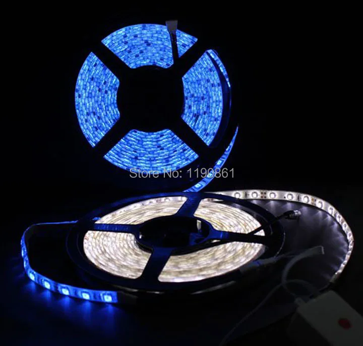 60 светодиодов/метр SMD 5050 теплый белый/холодный белый/RGB гибкая светодиодная лента