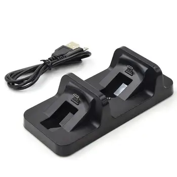 

Game Disk Tower Vertical Stand for PS4 Dual Controller Charging Dock Station for PlayStation 4 PRO Slim