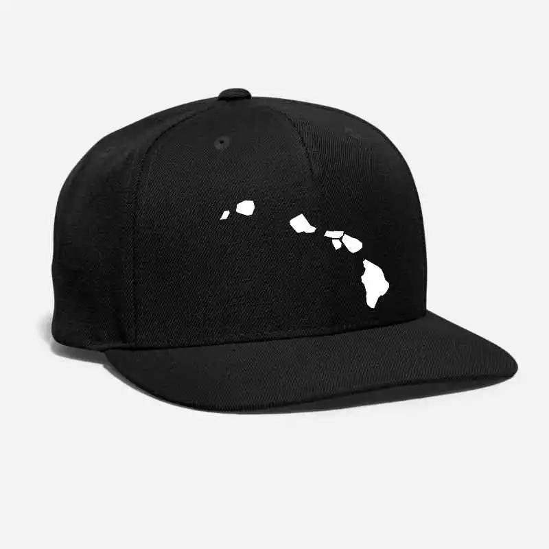 

Flag Hawaii Patch Embroidery Love Aloha State Emblem Shield Arm Of Coats NM US State Honolulu Unisex Adjustable Snapback Cap