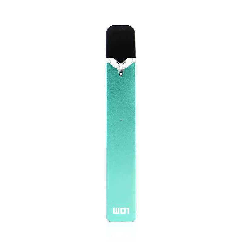 Новейший OVNS W01 Pod Vape комплект Светодиодный индикатор мощности Pod система электронная сигарета комплект VS minifit комплект - Цвет: blue green Paint