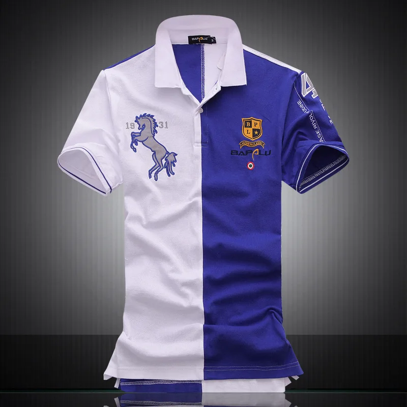 

New 2019 Summer Air Force one Top Quality Embroidery Men's Polo shirt Hombre Manga Corta Fashion men clothing