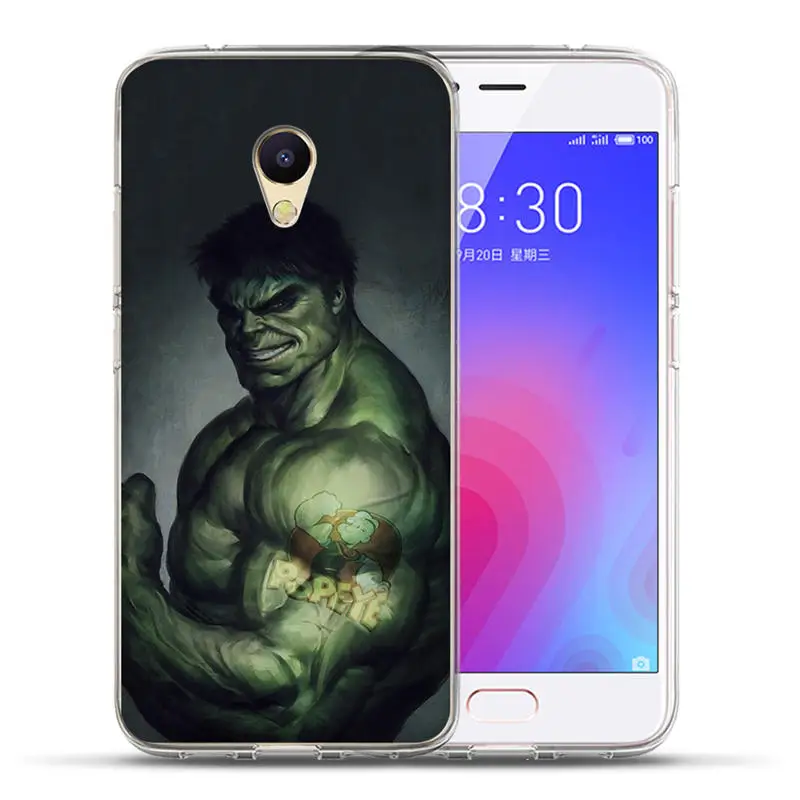 Роскошный чехол с героями Marvel и Мстителями для Meizu M5S, M3S, M5C, M3, M5, M6, s, C Note, U10, U20, Pro, 6, чехол, Coque, Fundas Etui Capinha