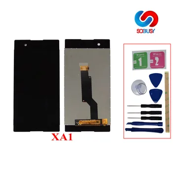 

100% tested tela For SONY Xperia XA1 G3116 G3121 G3123 G3125 G3112 lcd Display Touch Screen For SONY Xperia XA1 monitor +frame