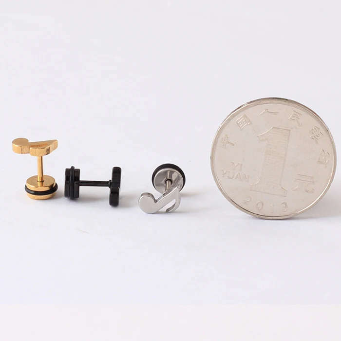 Серьги гвоздики из титановой стали 2 шт.|earings|earrings appleearrings coins |