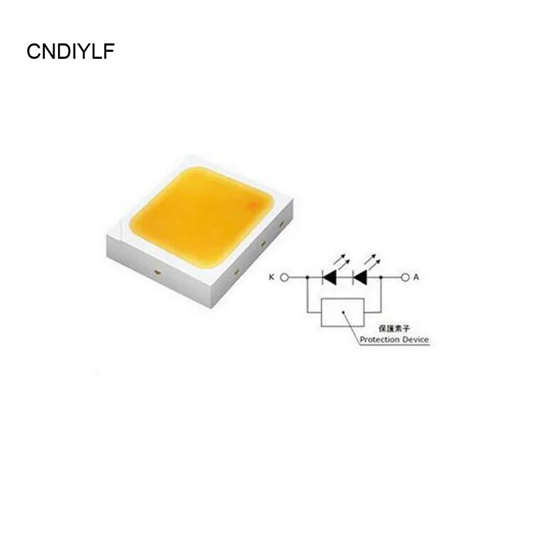 Оригинальный Panasonic 1W LED 3030 6V SMD 150ma 5000K белый 50 шт./лот DIY Kit Light|light diode|light tentdiode 1n5408 |
