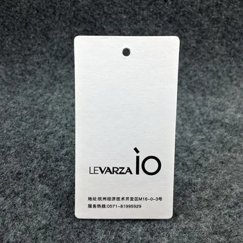 

Custom 5*9cm coated paper card hang tags