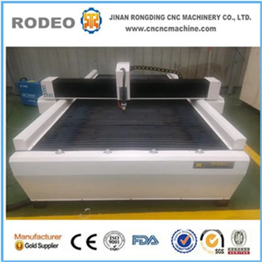 

Top sale cnc plasma cutting machine 1300*2500mm for steel plate