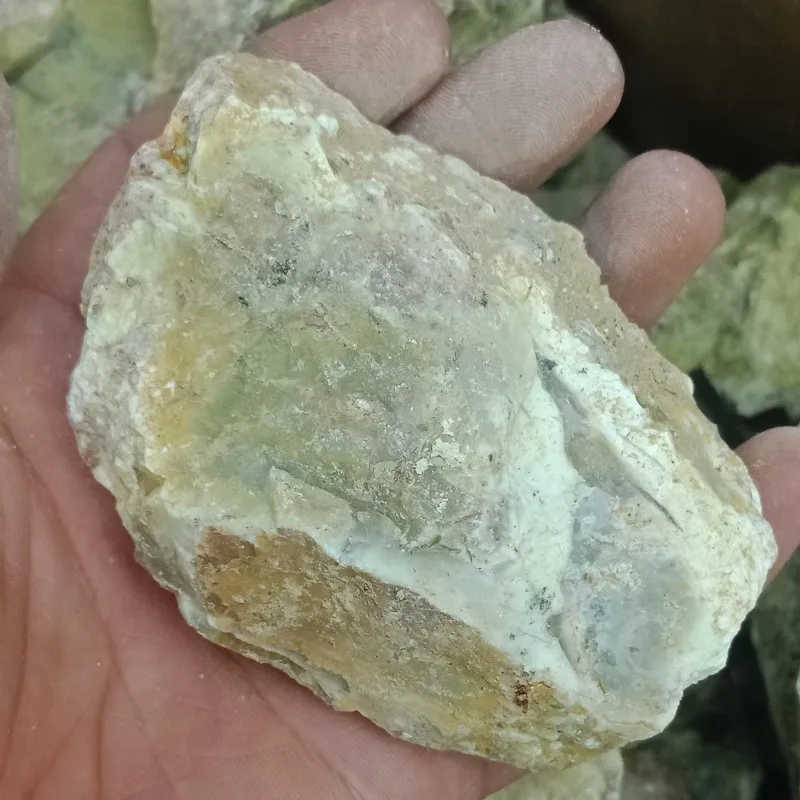DHXYZB 100-700 г натуральный зеленый опал сырой камень кристалл кварц камни Минеральные с лечебным действием, образцы рейки украшения дома энергии