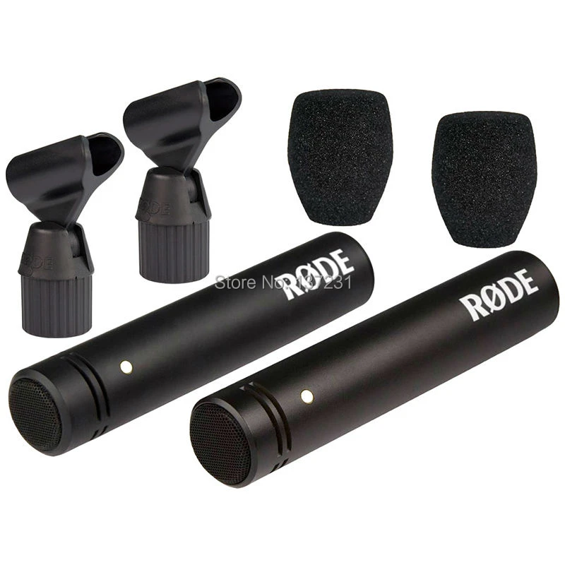New Rode M5-MP Matched Pair Cardioid Compact 1/2-Inch Condenser Microphones